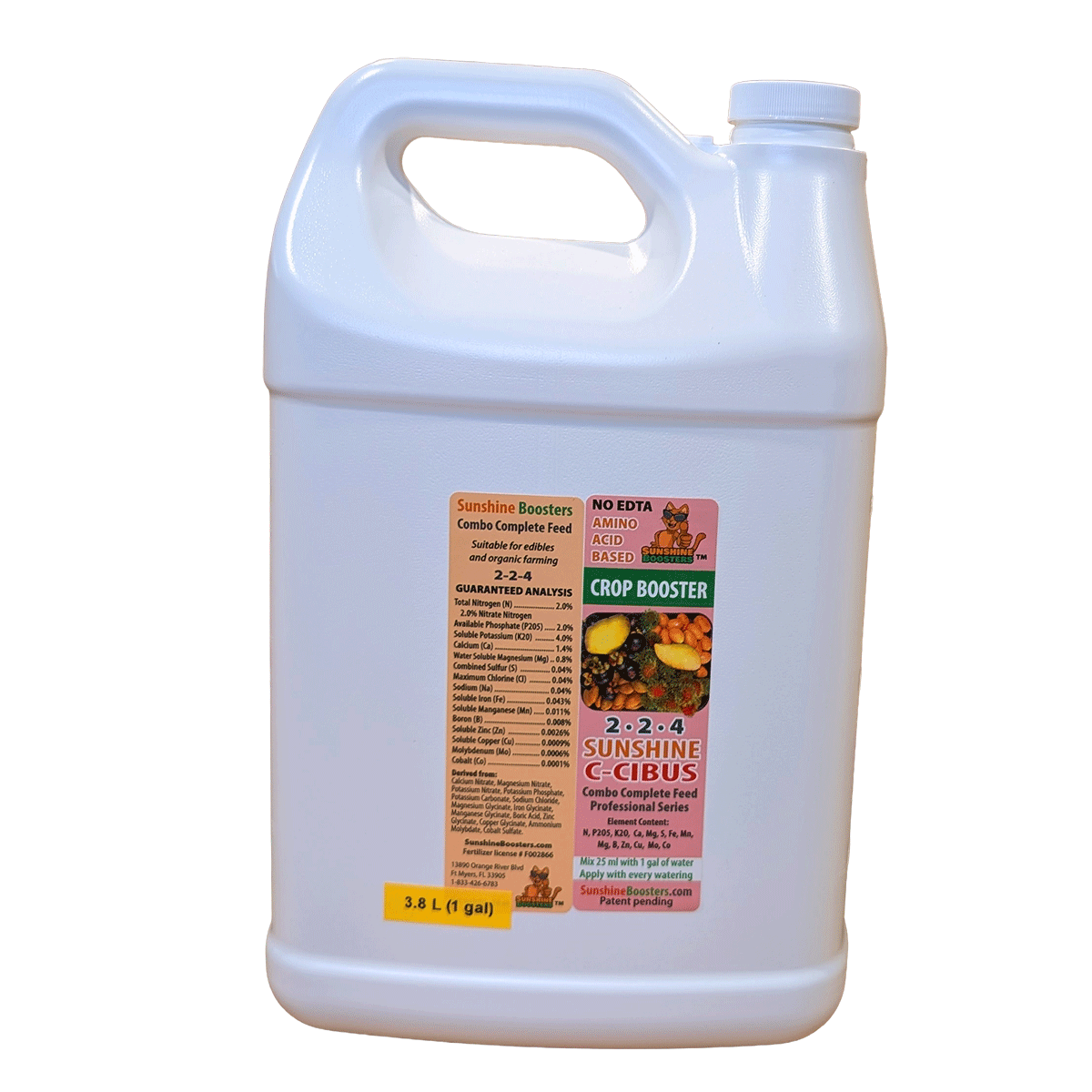 SUNSHINE C-Cibus - Crop Booster, 1 gal, fertilizer SUNSHINE C-Cibus - Crop Booster, 1 gal, fertilizer