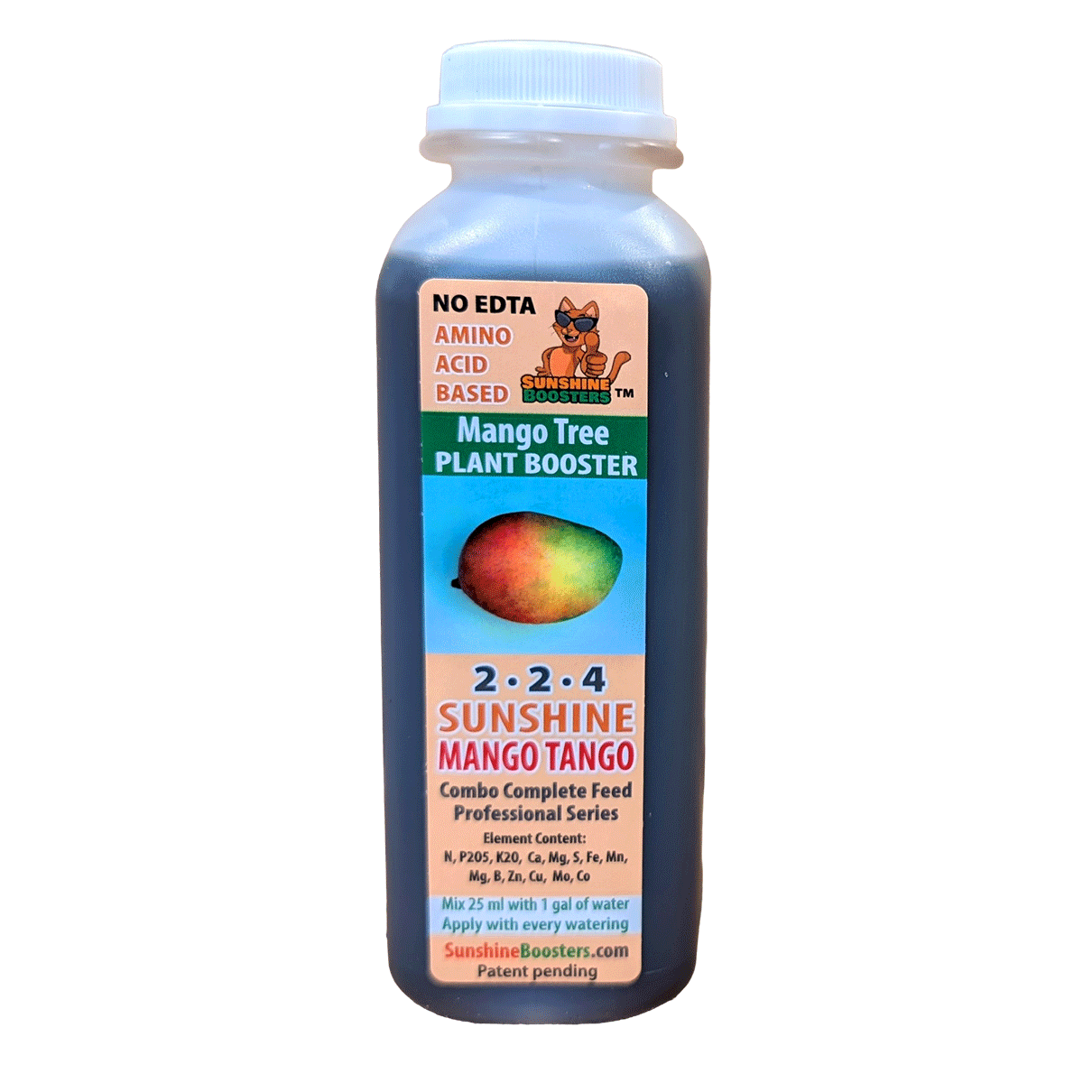 SUNSHINE Mango Tango - Mango Tree Booster, 16 oz, fertilizer