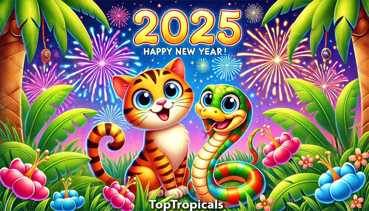 Happy New 2025: The Year of the Green Wood Snake!