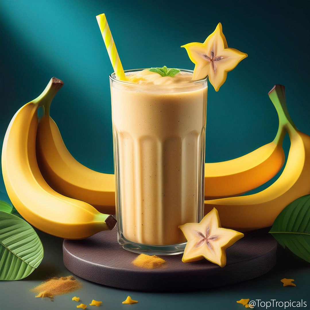 How to make tasty Carambola Banana Whip