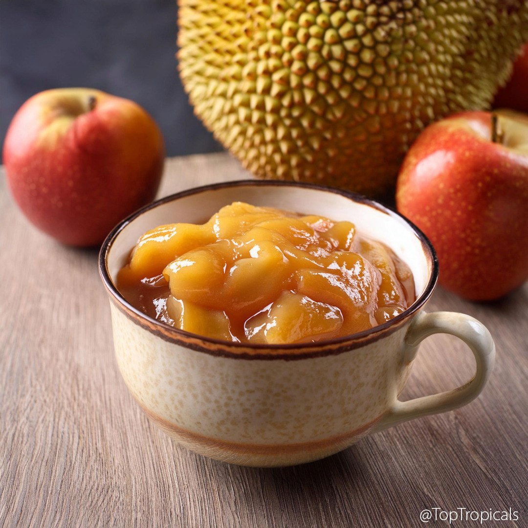  What to do when you have too much of Jackfruit: make Jackfruit Apple Marmalade! 