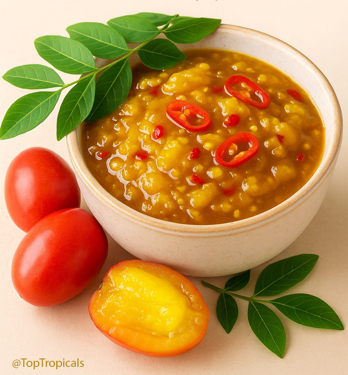 Hog plum chutney: quick-n-fun exotic recipes Hog plum chutney: quick-n-fun exotic recipes