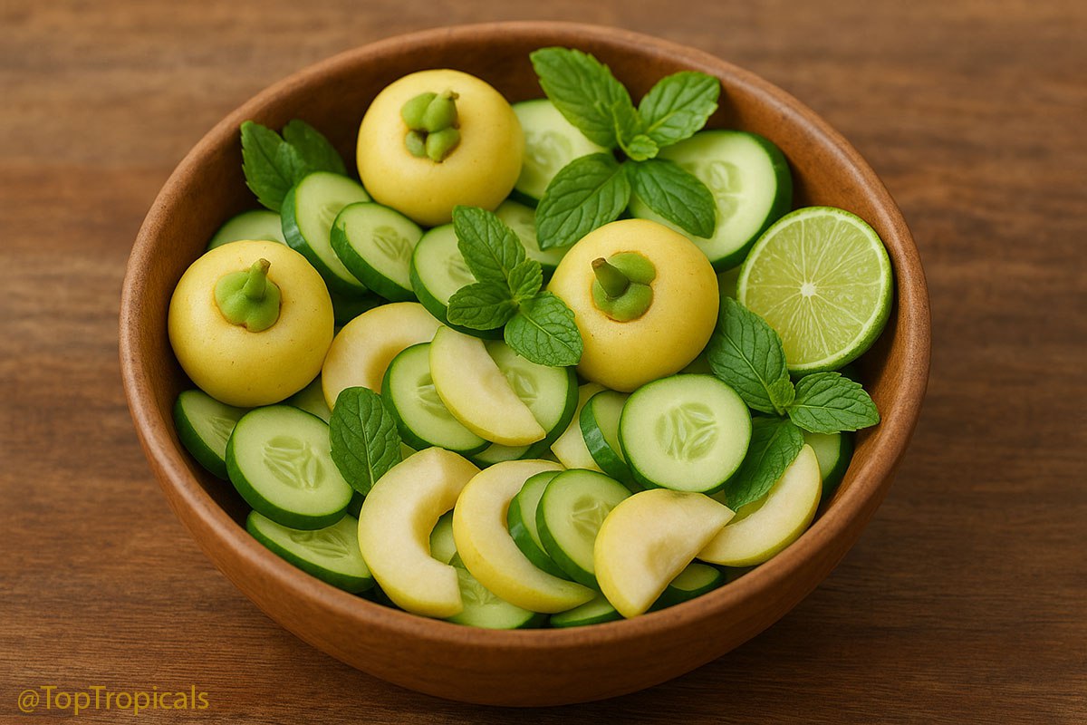 Rose apple salad Rose apple salad