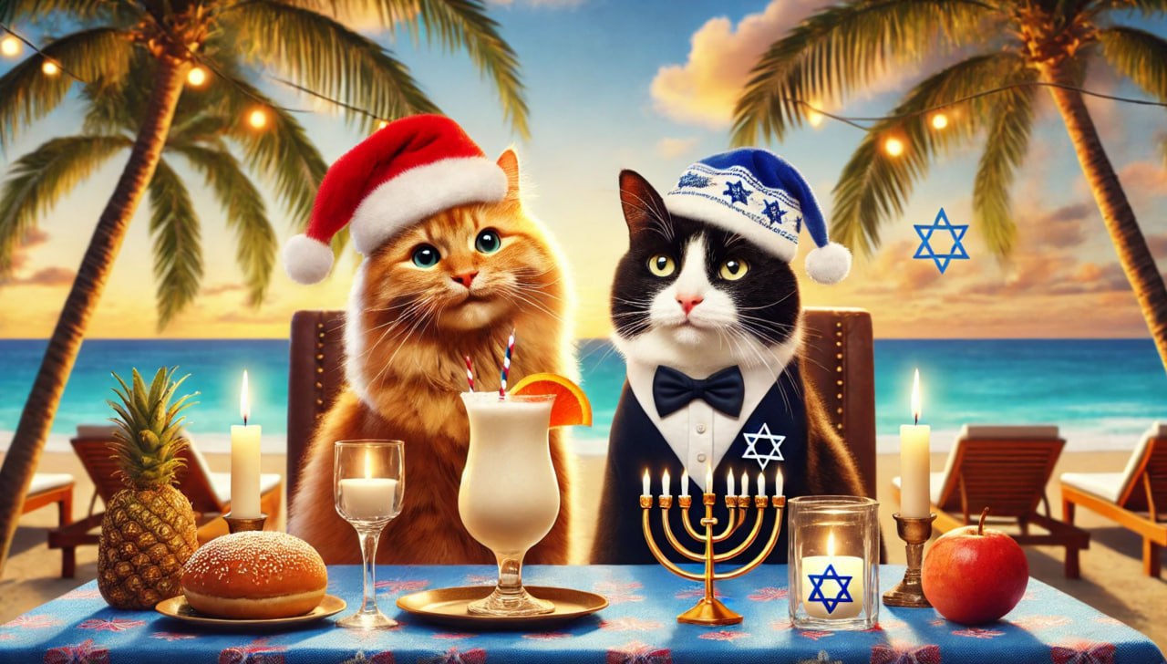 Happy Hanukkah to everyone - by birth, by heart, or by friendship! Happy Hanukkah to everyone - by birth, by heart, or by friendship!