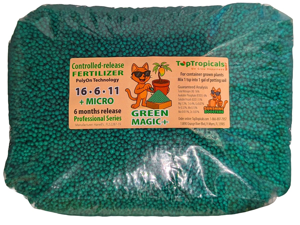 Green Magic controlled release fertilizer in a bag