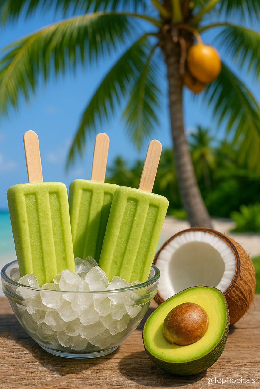 Avocado coconut popsicles: quick n fun exotic recipes Avocado coconut popsicles: quick n fun exotic recipes