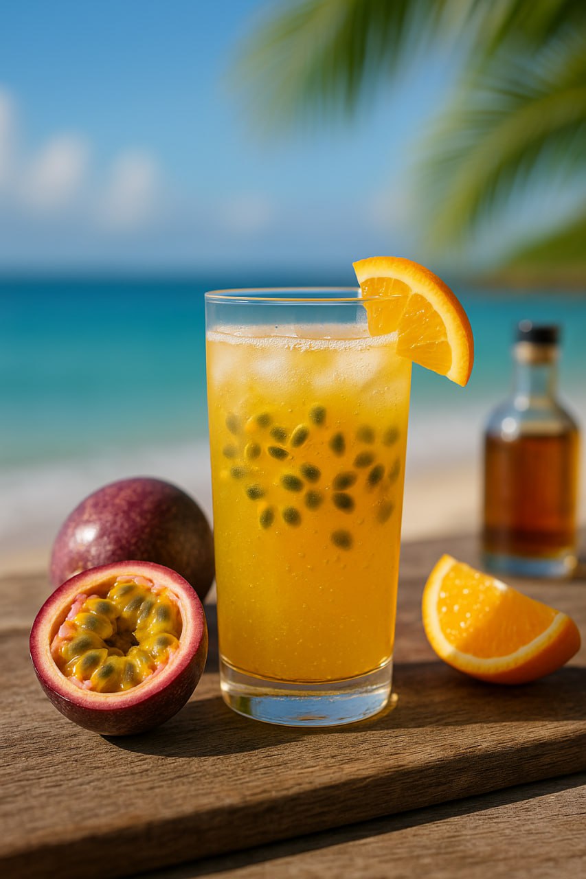Passion fruit fizz: quick n fun exotic recipes  