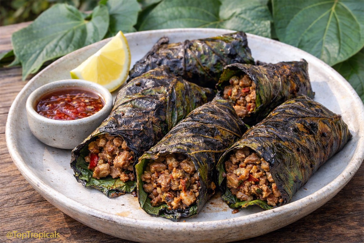 Root beer leaf wraps: quick-n-fun exotic recipes Root beer leaf wraps: quick-n-fun exotic recipes