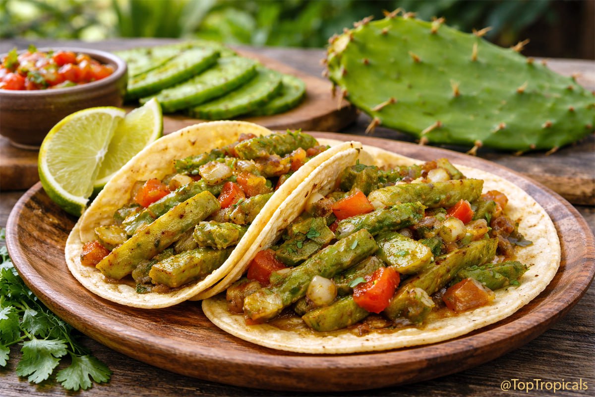 Velvet Nopal tacos: quick-n-fun exotic recipes Velvet Nopal tacos: quick-n-fun exotic recipes