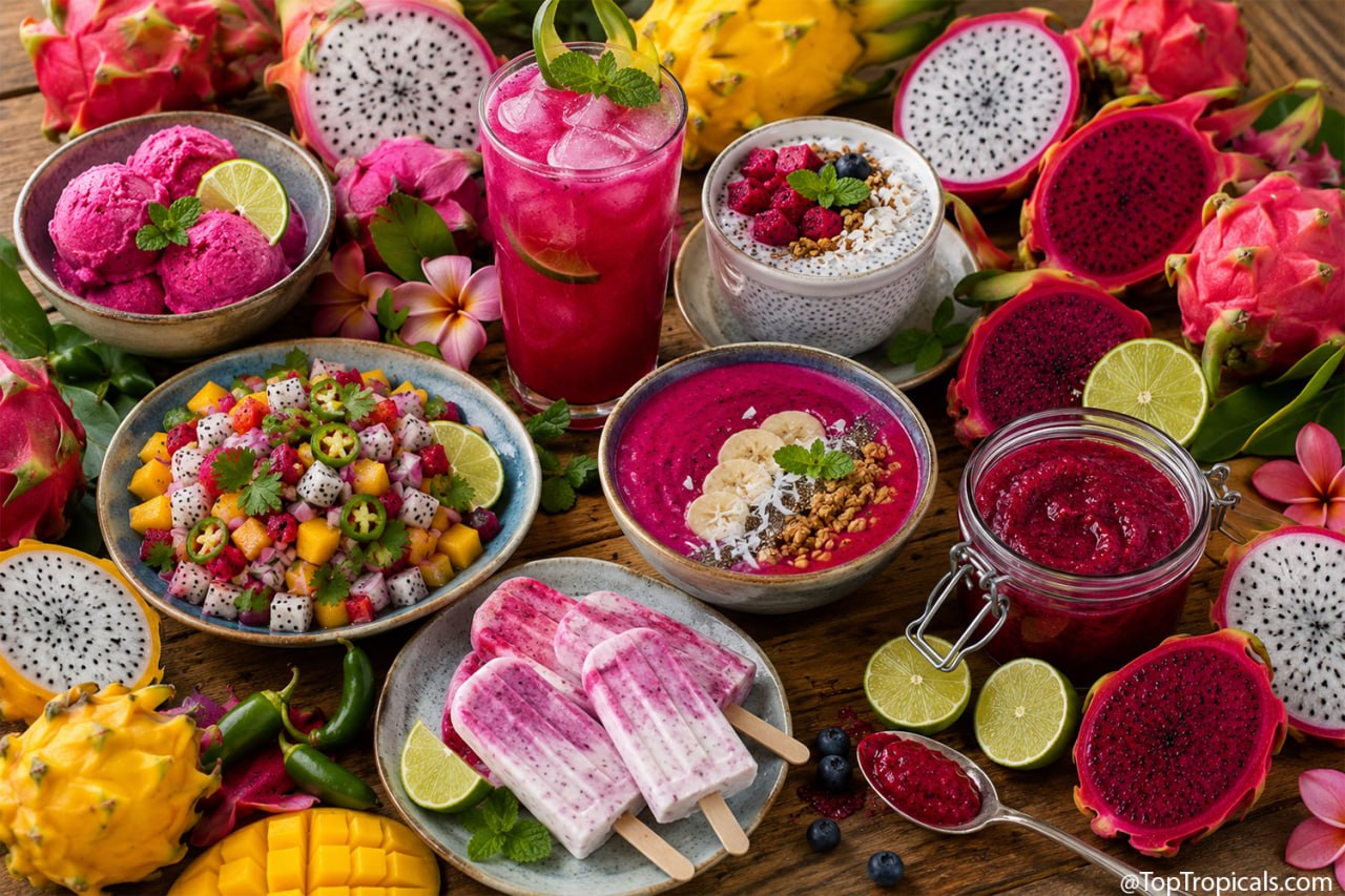7 delicious ways to use Dragon Fruit: quick-n-fun exotic recipes 7 delicious ways to use Dragon Fruit: quick-n-fun exotic recipes