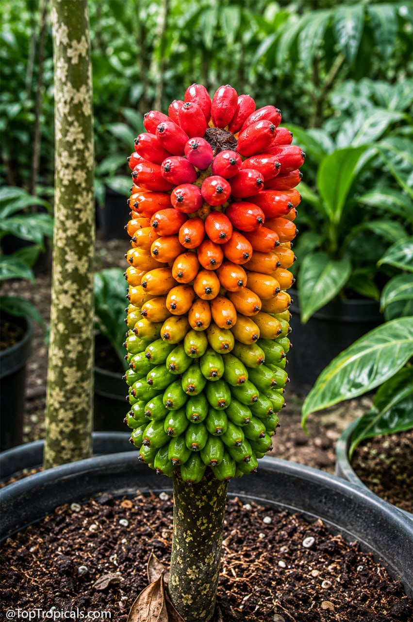 Amorphophallus bulbifer seeds Amorphophallus bulbifer seeds