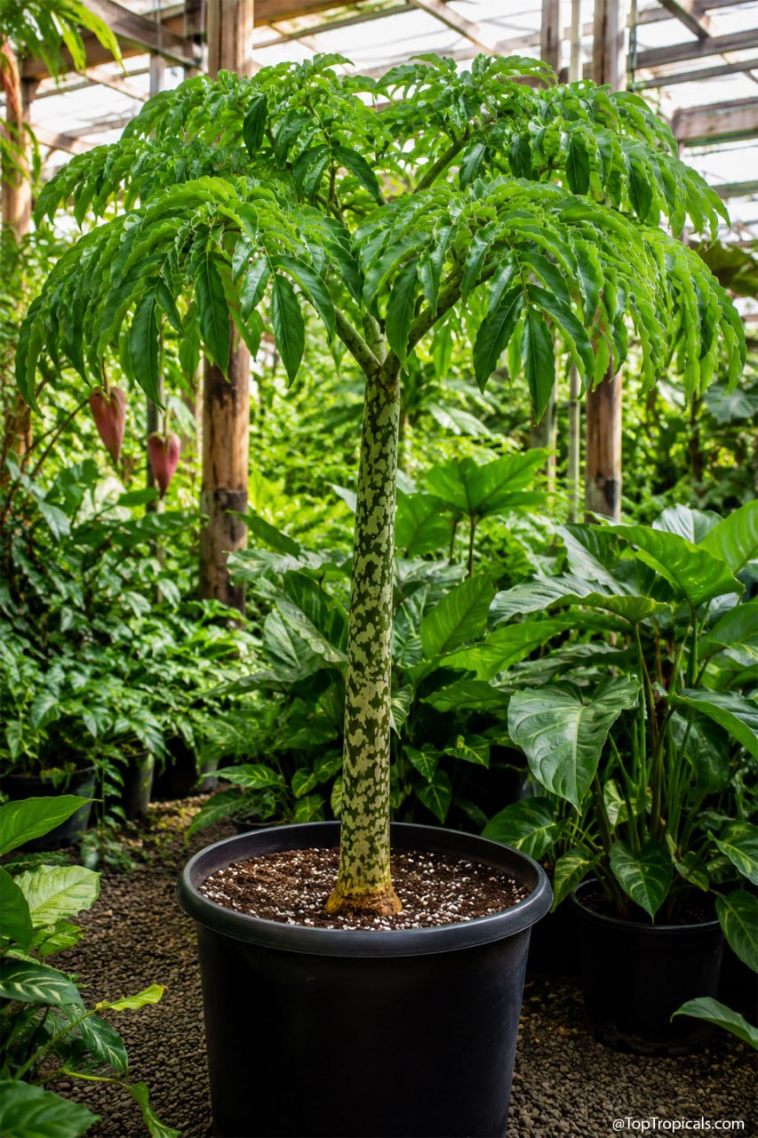 Amorphophallus bulbifer plant Amorphophallus bulbifer plant