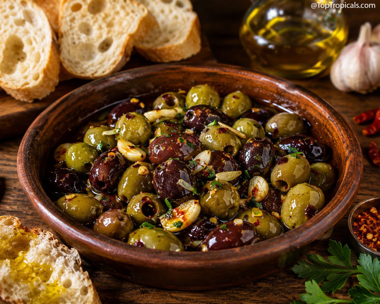 Warm marinated olives: quick-n-fun exotic recipes Warm marinated olives: quick-n-fun exotic recipes