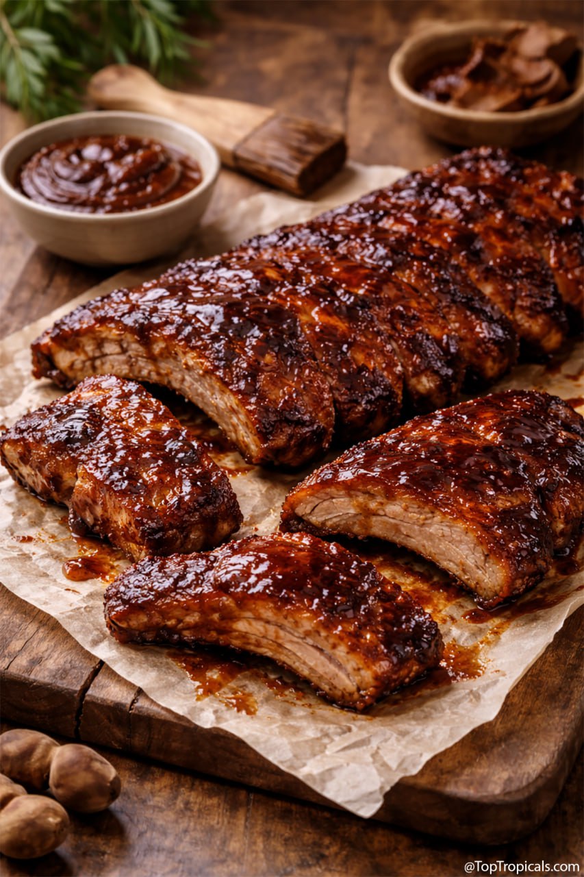 Tamarind BBQ ribs: Tamarind BBQ ribs: