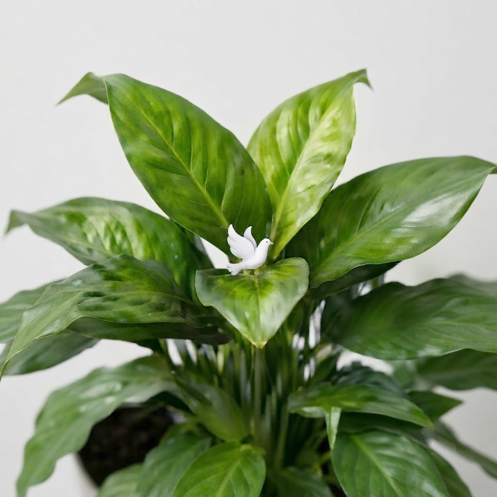 Houseplants thriving with Green Magic fertilizer