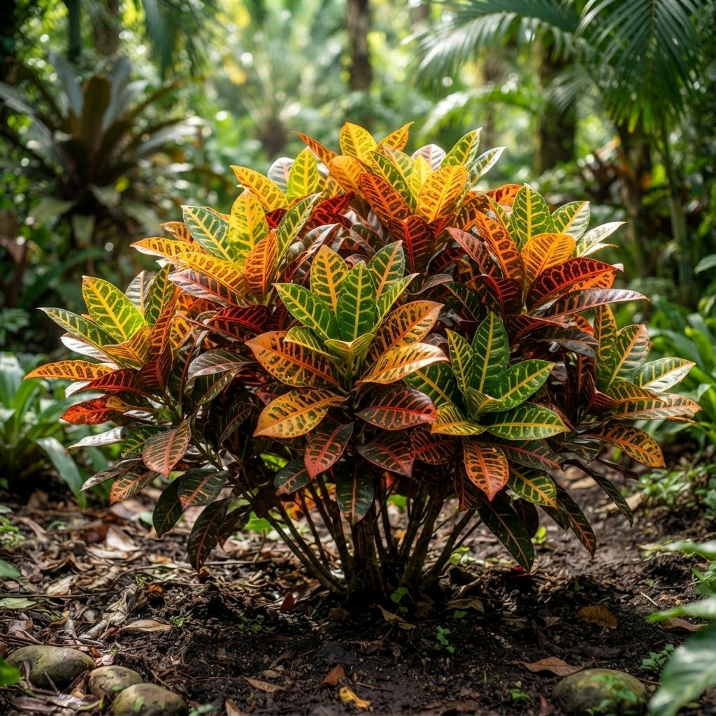 Ornamental plant fed with Green Magic