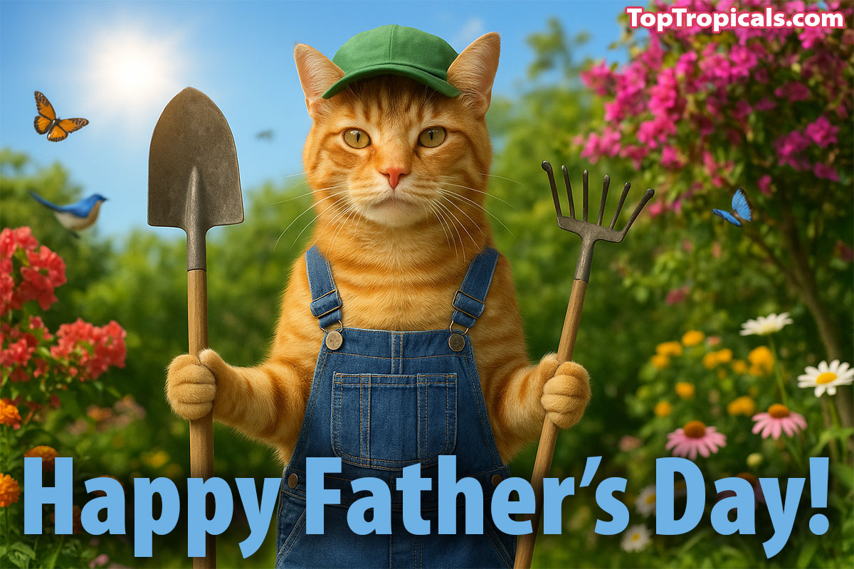 Happy Father's Day Cat