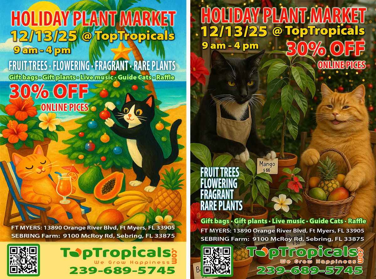 Summer Plant Market Invitation Top Tropicals Summer Plant Market Invitation