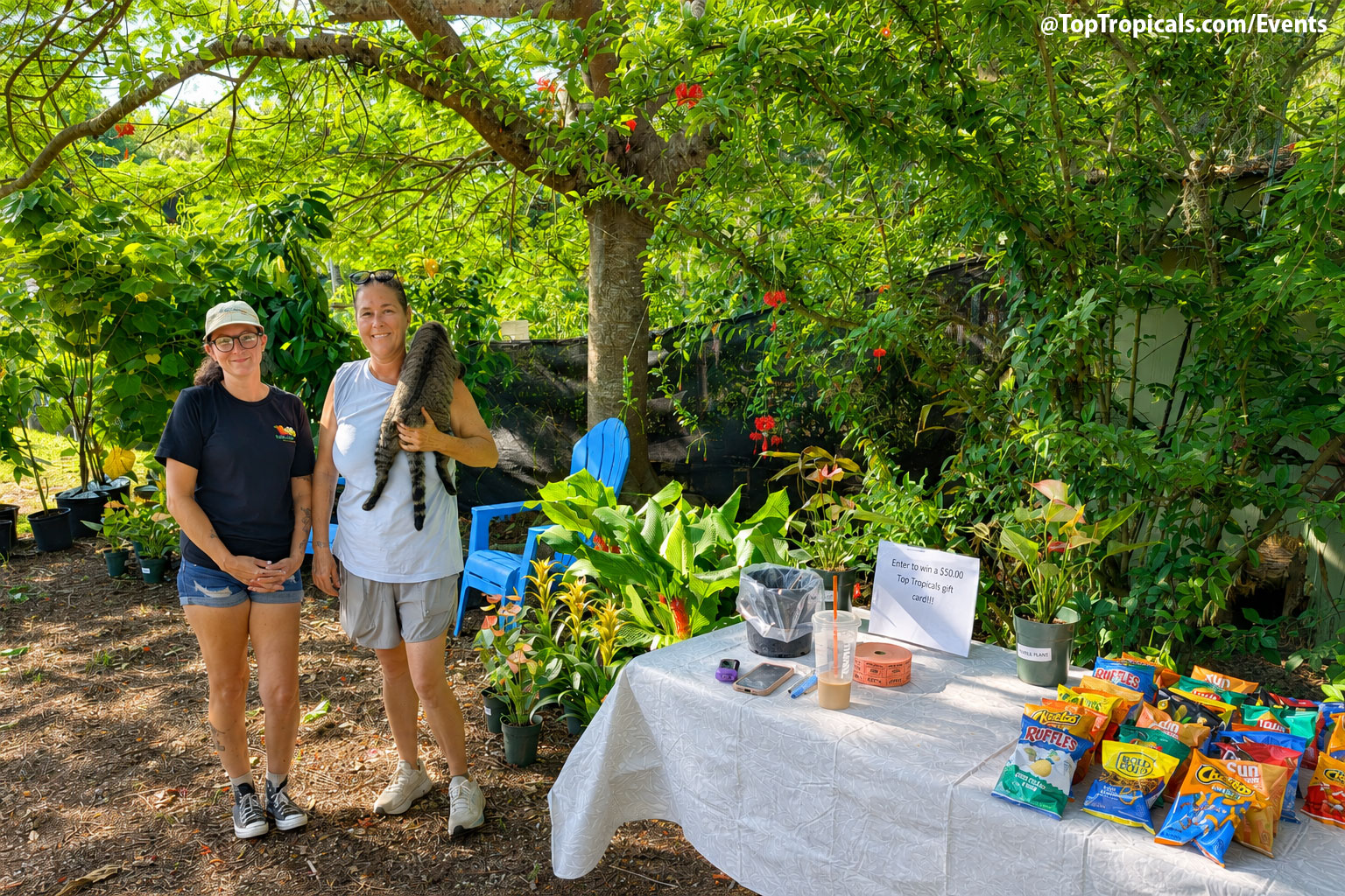 Summer Solstice Plant Market and Father's Day at Top Tropicals on June 20, 2026 Summer Solstice Plant Market and Father's Day at Top Tropicals on June 20, 2026