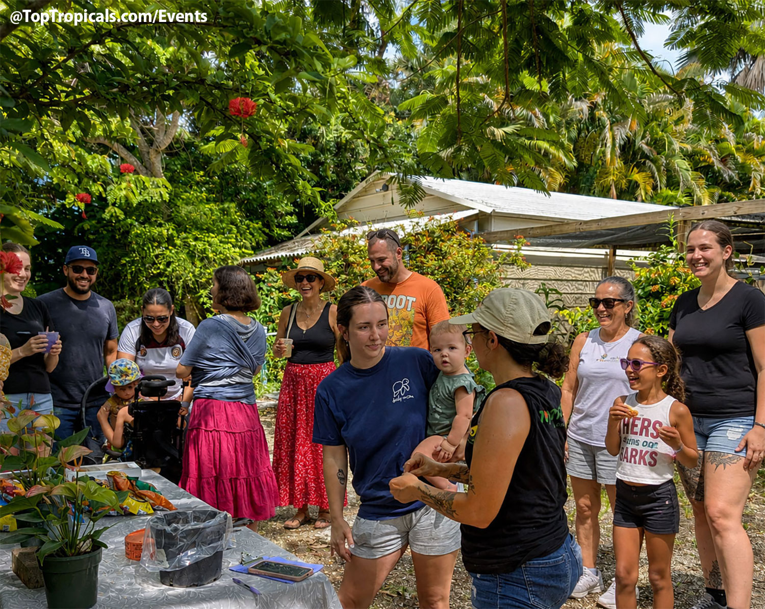 Summer Solstice Plant Market and Father's Day at Top Tropicals on June 20, 2026 Summer Solstice Plant Market and Father's Day at Top Tropicals on June 20, 2026