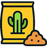 Fertilizer pictogram for cactus care guide