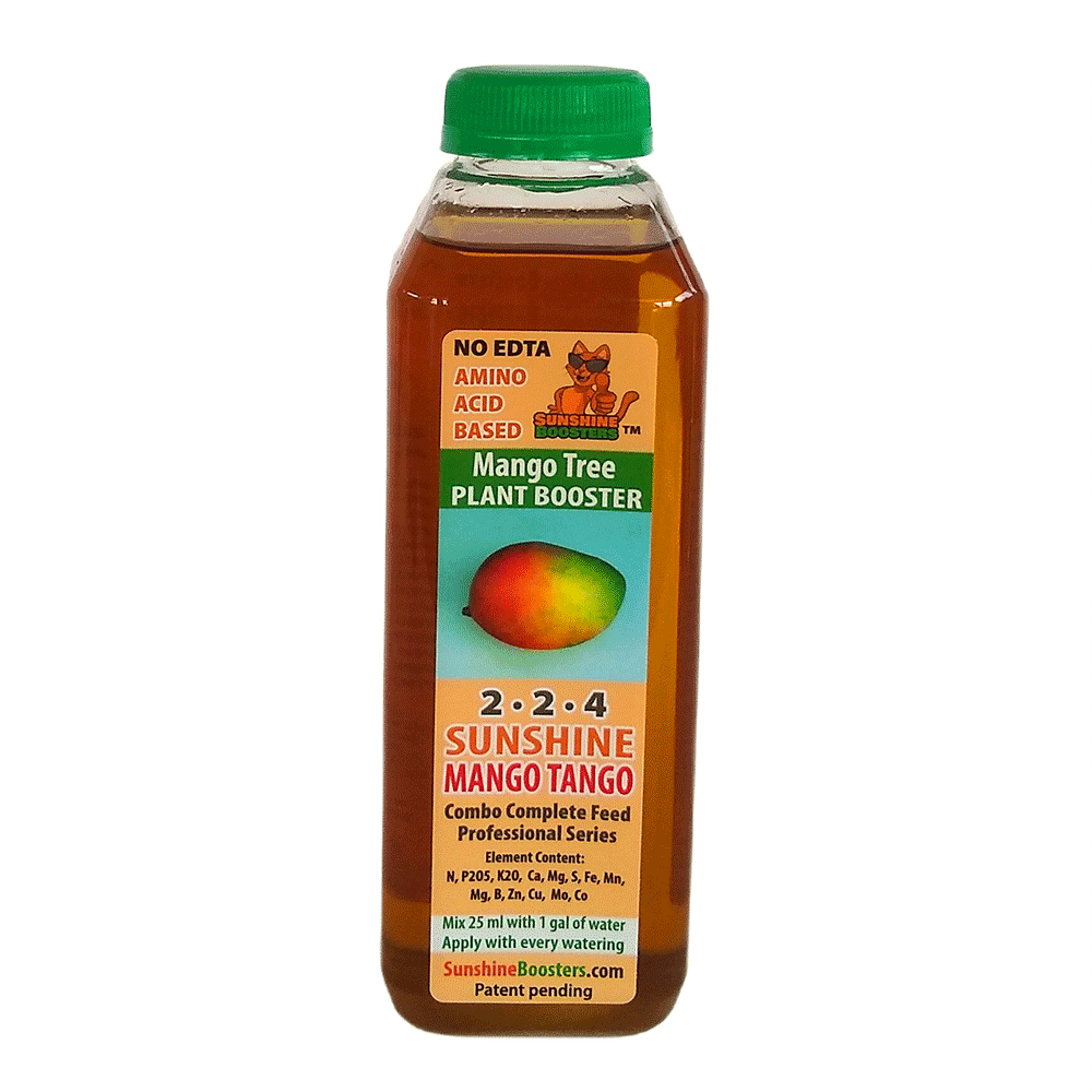 SUNSHINE Mango Tango - Mango Tree Booster, 16 oz, fertilizer