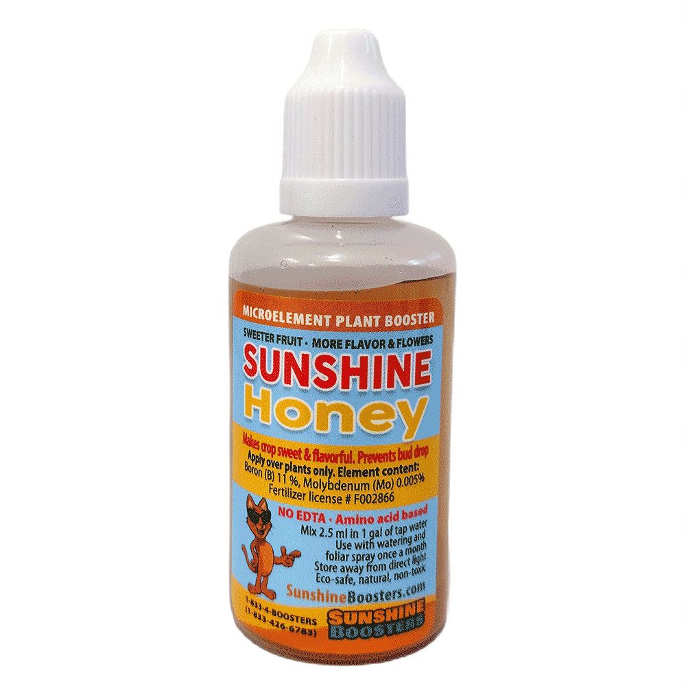 SUNSHINE Honey 5 ml - plant/fruit sugar booster