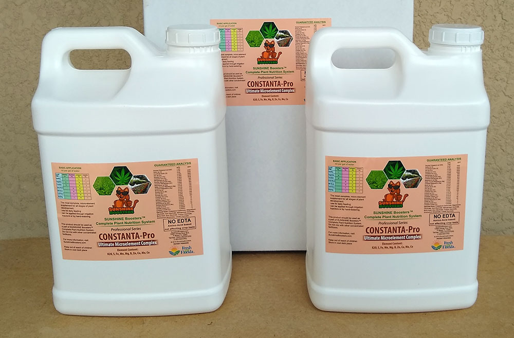 SUNSHINE Constanta PRO - Micro-element Plant Nutrition Booster, 5 gal, fertilizer
