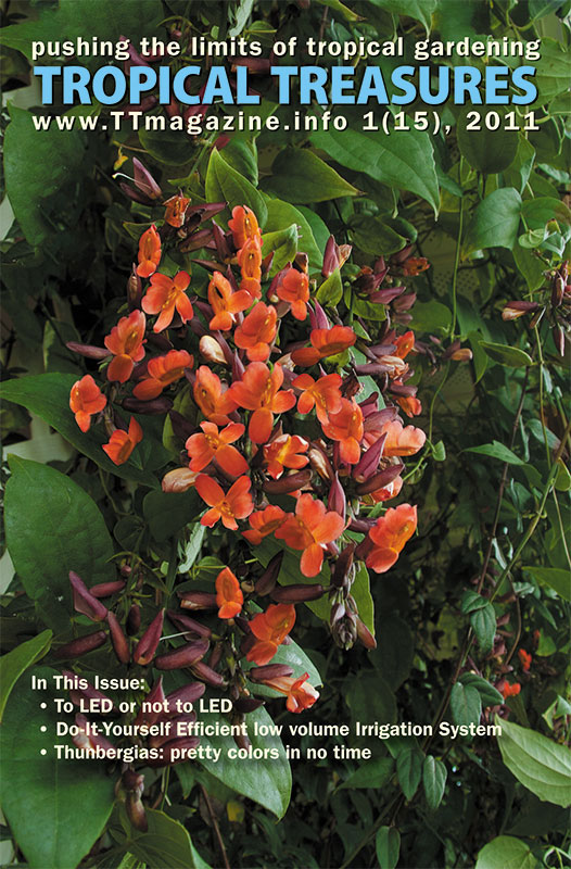 Tropical Treasures Magazine - 15 (1-2011) - hard copy